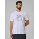 T-shirt regular z nadrukiem męski 4F 4FRSS26TTSHM4039-10S
