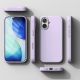 7. Etui Ringke Silicone Magnetic MagSafe na iPhone 17 - fioletowe