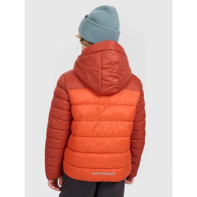 2. Kurtka puchowa z wypełnieniem syntetycznym chłopięca 4F 4FJRAW25TDJAM0770-81S