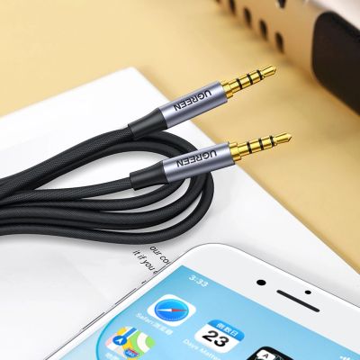 7. Kabel Ugreen AV183 20785 mini jack 3.5mm / mini jack 3.5mm 3m - szary