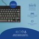 8. R-Go Tools Ergonomiczna R-Go Compact Break klawiatura, z oprogramowaniem do robienia przerw, QWERTY (UK), przewodowa, czarna