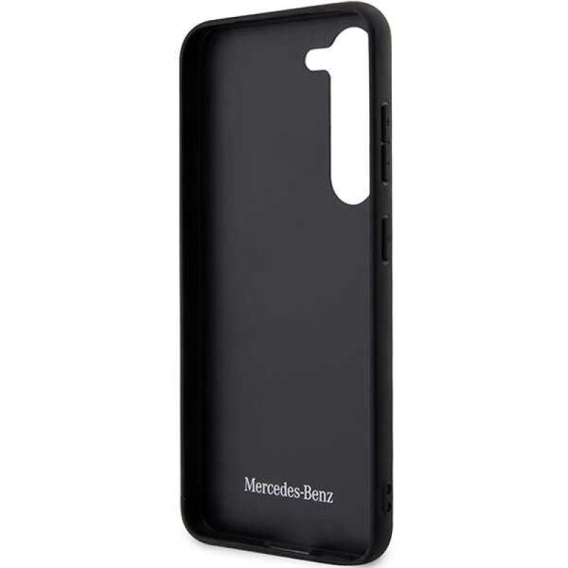 7. Etui Mercedes Leather Urban na Samsung Galaxy S23 - czarne