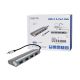 8. LogiLink UA0309 huby i koncentratory USB 3.2 Gen 1 (3.1 Gen 1) Type-C 5000 Mbit/s Szary
