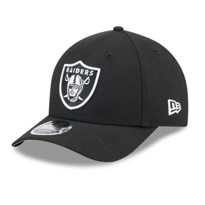 Czapka z daszkiem New Era 9FORTY NFL Las Vegas Raiders Team M-Crown Black - 60691819