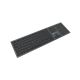 3. Klawiatura NATEC NKL-1830 Uniwersalne RF Wireless + Bluetooth QWERTY Hiszpański Czarny, Szary