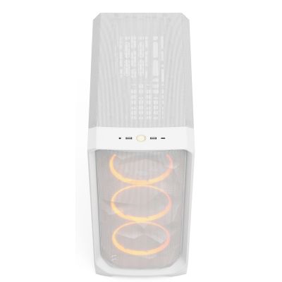 6. Obudowa Fractal Meshify 3 White RGB TG Midi Tower Gaming