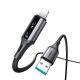 6. Kabel Joyroom S-A60StarTalk 3A USB-A - Lightning 1,2m - czarny