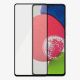 4. Szkło PanzerGlass E2E Microfracture antybakteryjne na Samsung Galaxy A52 / A52 5G / A53 5G - z czarną ramką
