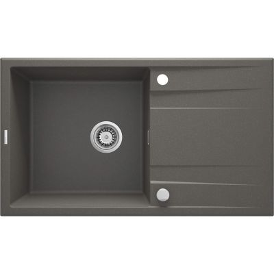 Zlewozmywak granitowy 1-komorowy z ociekaczem ZQE_T113 5908212088654