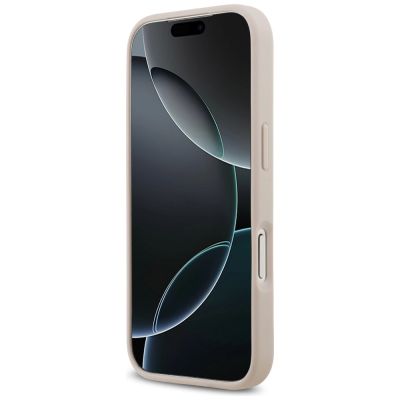 5. Etui Guess 4G Circle Classic Logo MagSafe na iPhone 17 Pro - różowe