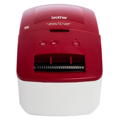 12. Brother QL-600RXX1 drukarka etykiet bezpośrednio termiczny 300 x 600 DPI 71 mm/s Przewodowa DK