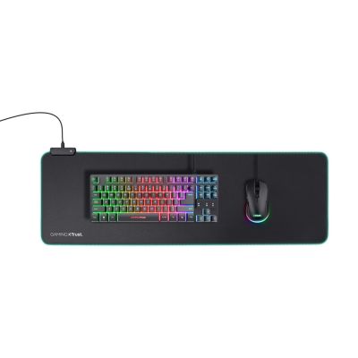 3. Podkładka pod mysz TRUST GXT764 GLIDE-FLEX RGB XXL