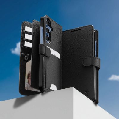 10. Etui Spigen Wallet "S" na Samsung Galaxy S25+ - czarne