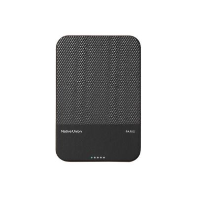 2. Native Union PB-5KMS-BLK-Q2 bank mocy 5000 mAh Bezprzewodowe ładowanie Czarny