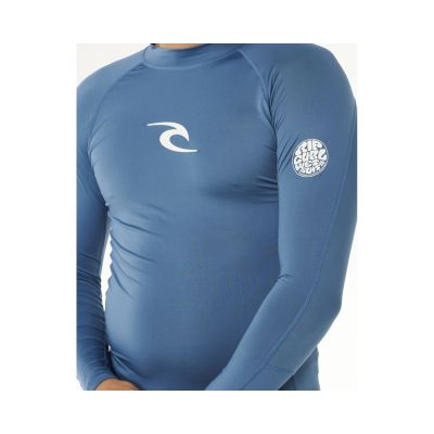 4. Lycra męska RIP CURL Waves Upf Perf L/S niebieska