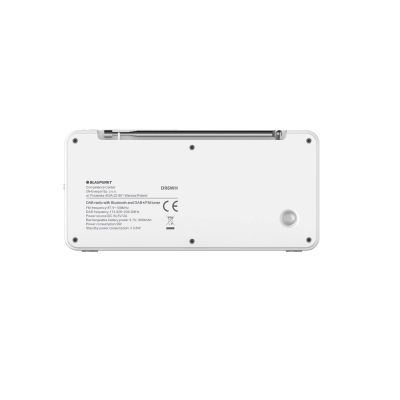 4. Radio przenośne BLAUPUNKT DAB DR6WH, biały