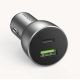 4. Ugreen ładowarka samochodowa USB / USB Typ C Quick Charge 3.0 Power Delivery 36 W 3 A szary (CD213 60980)