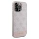 4. Etui Guess 4G Stripe Collection na iPhone 15 Pro Max - różowe