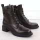3. Skórzane botki damskie workery brązowe Filippo DBT7369