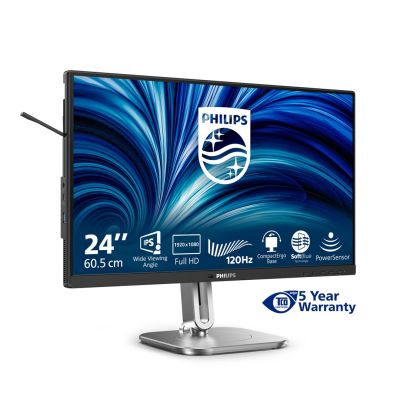 4. Philips 4000 series 24B2N4200/00 monitor komputerowy 60,5 cm (23.8") 1920 x 1080 px Full HD LCD Szary
