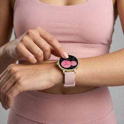 16. Smartwatch Gravity Złoty Pasek + Bransoleta GT33-1