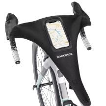 Osłona przeciwpotna Rockbros D78 z kieszenią i okienkiem na telefon - czarna