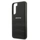6. Etui AMG Leather Debossed Lines na Samsung Galaxy S22+ - czarne