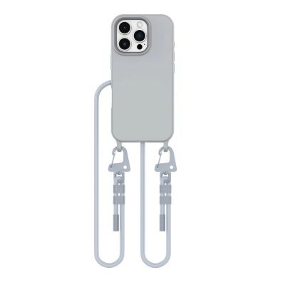 2. Etui Tech-Protect MagNecklace MagSafe ze smyczą na iPhone 16 Pro - szare