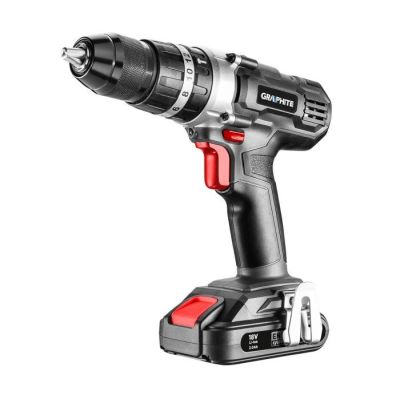 4. Wiertarko-wkrętarka udarowa GRAPHITE 58G010 akumulatorowa Energy+ 18V 1250 RPM