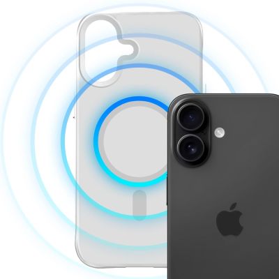 14. Etui 3mk Smoke MagCase na iPhone 17 - białe-półprzezroczyste
