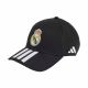 Czapka z daszkiem adidas Real Madrid czarno-biała KQ9575
