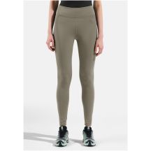 Legginsy damskie Odlo ASCENT MEDIUM SUPPORT Tights beżowe