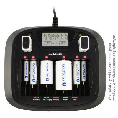 3. Ładowarka everActive NC900U (Brak danych)