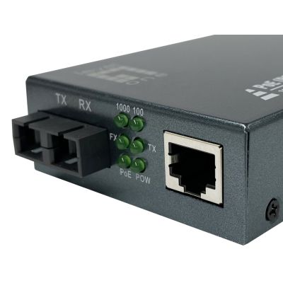 6. LevelOne GVT-2013 konwerter sieciowy 1000 Mbit/s 850 nm Multifunkcyjny Szary