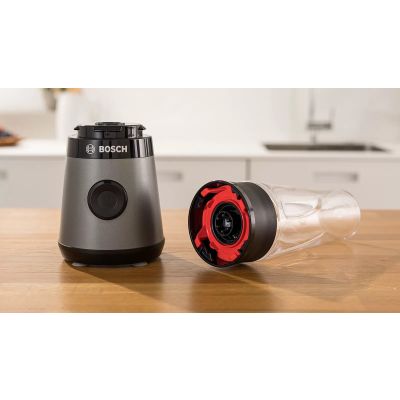 7. Blender kielichowy Bosch VitaPower Serie 2 MMB2111S 0,6l | 450W | srebrny