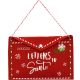 11. KOPERTA ŚWIĄTECZNA LIST DO ŚWIĘTEGO MIKOŁAJA FILCOWA 38x30CM LETTERS SANTA