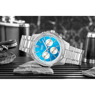 6. Zegarek Męski CASIO MTP-1375D-2A2VDF + BOX