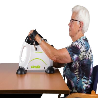 8. VIRTUFIT V3 ROWER STACJONARNY NA KRZESŁO / TRENAŻER ROWEROWY Z UCHWYTEM I KOMPUTEREM