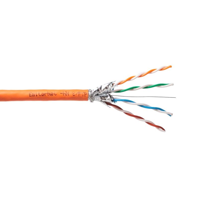 2. Kabel Emiter Net SFTP (S/FTP) kat.7 1000MHz, drut 4x2x23AWG, LSZH-FR