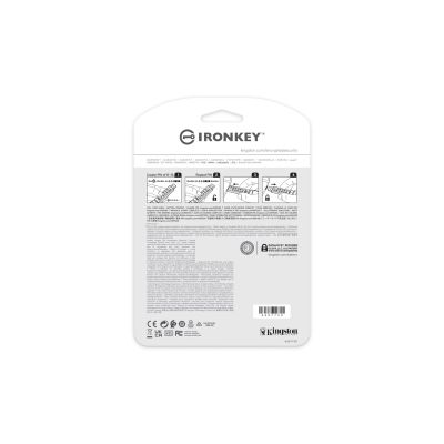 4. Kingston Technology IronKey Keypad 200 pamięć USB 32 GB USB Typu-A 3.2 Gen 1 (3.1 Gen 1) Niebieski