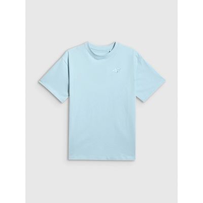 5. T-shirt loose gładki dziewczęcy 4F 4FJRSS26TTSHF3984-33S