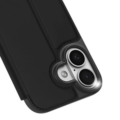 5. Etui Dux Ducis Skin Pro na iPhone 17 z klapką i miejscem na kartę - czarne