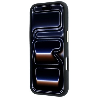 5. Etui Guess Smooth & Big Strass Logo & Strap do iPhone 18 Pro Max / 17 Pro Max czarny