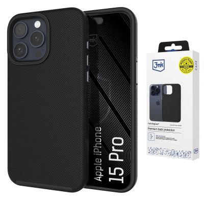 Etui 3mk Fortis MagCase na iPhone 15 Pro - czarne