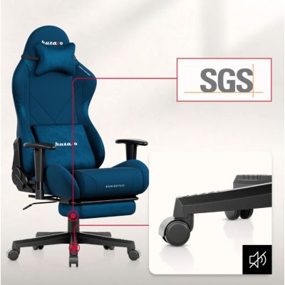 3. Fotel obrotowy Huzaro Force 5.7 Blue