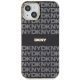 3. Etui DKNY IML Mono & Stripe MagSafe na iPhone 15 / 14 / 13 - czarne
