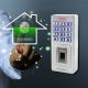 5. QOLTEC ZAMEK SZYFROWY OBERON Z CZYTNIKIEM LINII PAPILARNYCH | RFID | KOD | KARTA | BRELOK | DZWONEK | IP68 | EM