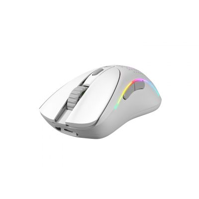 4. Glorious Gaming Glorious Model D 2 Wireless Gaming-Maus - weiß