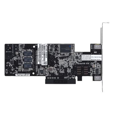 4. ASUS PIKE II 3108-8i-240PD/2G 8-port internal SATA/SAS 12G (RAID 0, 1, 10, 5, 6, 50, 60) 2x Mini-SAS HD SFF-8643