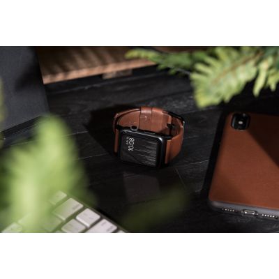 8. Nomad NM1A4RBM00 inteligentne akcesorium osobiste Band Brązowy Skóra